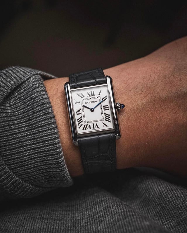 Cartier tank watch
